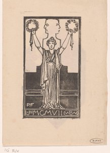 Femme en robe romaine - Bernard Willem Wierink