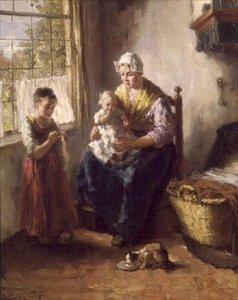 La famille heureuse - Bernard de Hoog