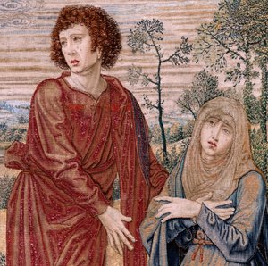 Tapisserie flamande. Série Dais de Charles V (Baldachin de Marguerite d