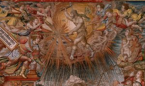Série Les Honneurs. Fortune, Le chemin des Honneurs. Cinquième tapisserie de la série - Bernard van Orley