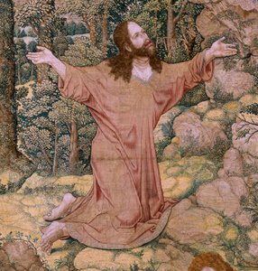Série La Passion du Christ. Le Christ au Mont des Oliviers - Bernard van Orley