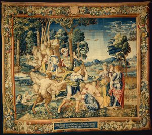 Pomona surprise par Vertumnus et d