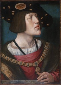 Portrait de Charles V, empereur du Saint-Empire romain germanique - Bernard van Orley
