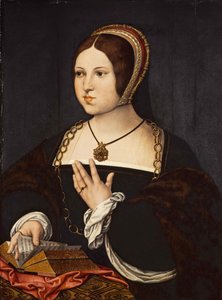 Portrait de Marie Haneton, vers 1518 - Bernard van Orley