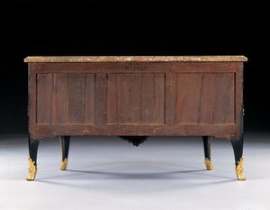 Commode, vers 1745