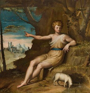 Chapelle de Notre-Dame du Peuple, Deuxième travée côté sud, Bernardino Campi, San Giovanni nel Desert 1569