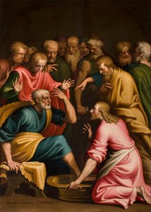 Lavement des pieds - Bernardino Campi