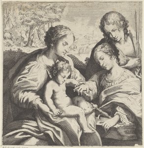 Le mariage mystique de sainte Catherine
