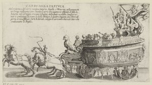 Char de triomphe du district siennois Tartuca (Carro dell