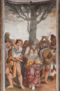 (détail) du Martyre de Sainte Catherine