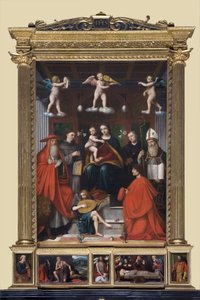 Sainte Conversation, Pala Raimondi, 1517-18 - Bernardino Luini