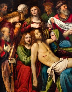 Milan, Église de San Giorgio al Palazzo, Bernardino Luini, Déposition - Bernardino Luini