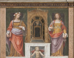 Sainte Rosa et Sainte Giustina - Bernardino Luini