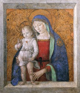 Madone du rebord de fenêtre, vers 1490 - Bernardino Pinturicchio