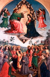 Le Couronnement de la Vierge, vers 1503 - Bernardino Pinturicchio