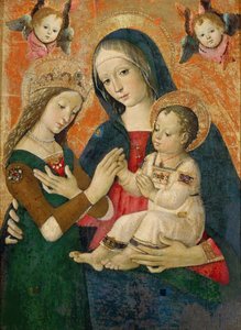 Le Mariage Mystique de Sainte Catherine