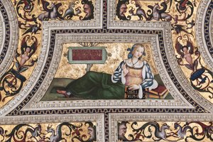 Sibylle de Delphes (détail) - Bernardino di Betto Pinturicchio