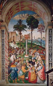 Vie du pape Pie II (Enea Silvio Piccolomini) - Bernardino di Betto Pinturicchio