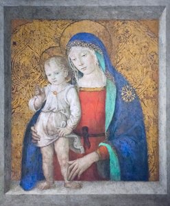 Madonna del Davanzale, vers 1498 - Bernardino di Betto Pinturicchio
