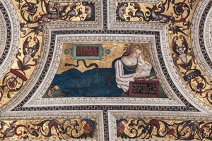 Sibylle persane (détail) - Bernardino di Betto Pinturicchio