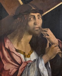 Le Christ portant la croix, fin du XVe siècle - Bernardino di Bosio Zaganelli