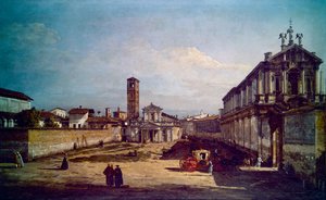 Vue de Milan - Bernardo Bellotto