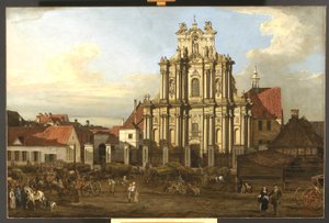 Église des Visitandines, Varsovie, Pologne - Bernardo Bellotto