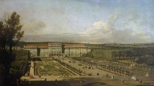 Palais et jardins de Schönbrunn, 1759-61 - Bernardo Bellotto