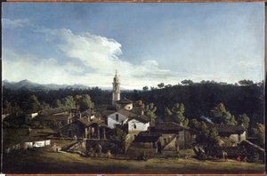 Vue de Gazzada - Bernardo Bellotto