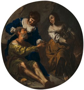 Lot et ses filles - Bernardo Cavallino