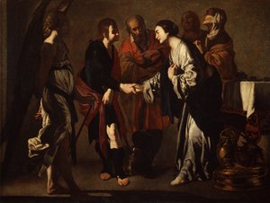 Les fiançailles de Tobias et Sara