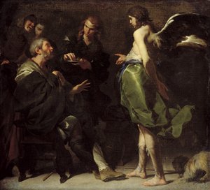 Le Jeune Tobie guérit son père aveugle, vers 1640