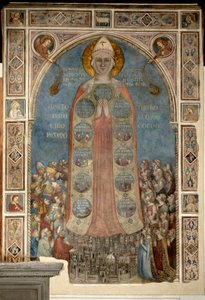 Madone de la Miséricorde - Madonna della Misericordia (Madone de la Miséricorde) par Daddi, Bernardo (1290-1350)