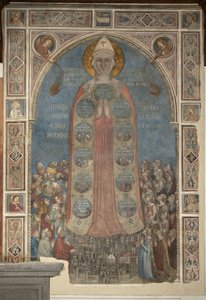 Madonna della Misericordia, 1342 - Bernardo Daddi