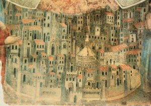 Vue de Florence, (détail) de 
