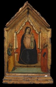 Vierge et Enfant avec Saint Pierre et Saint Paul, vers 1340 - Bernardo Daddi