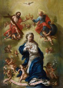 Le Couronnement de la Vierge - Bernardo Germán de Llórente