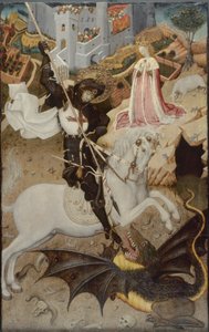 Saint Georges tuant le dragon - Bernardo Martorell