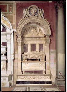 Tombe de Leonardo Bruni (1369-144) 1446-50