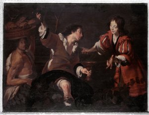 Joseph interprète les rêves - Bernardo Strozzi