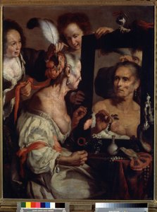 La coquette âgée, vanité