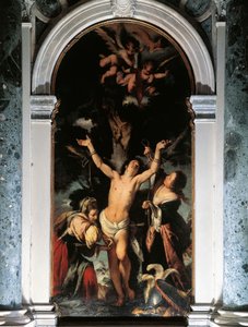 Saint Sébastien soigné par les saintes femmes - Bernardo Strozzi