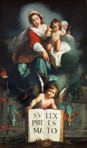 La Madone de la Justice - Bernardo Strozzi
