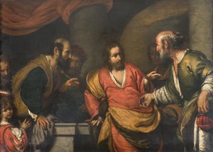 Le Paiement du Tribut, c. 1631 - Bernardo Strozzi