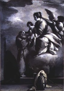 La Vierge tend l