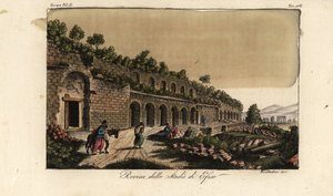 Ruines du stade à Éphèse, Grèce - Bernardoni Bernardoni