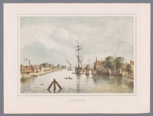 Vue de la ville à Alkmaar - Bernardus Gerardus ten Berge