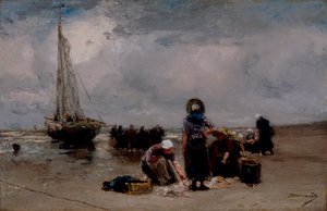 Bord de mer - Bernardus Johannes Blommers