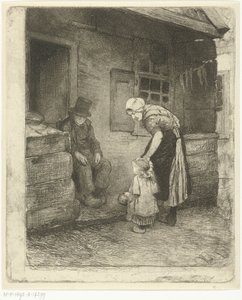 Femme avec un petit enfant près d