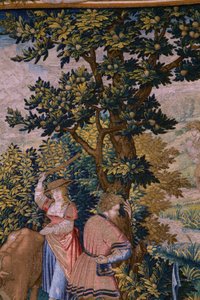 Série La Fondation de Rome : Faustulus rencontre Romulus et Rémus (détail) - Bernart van (attr. to) Orley